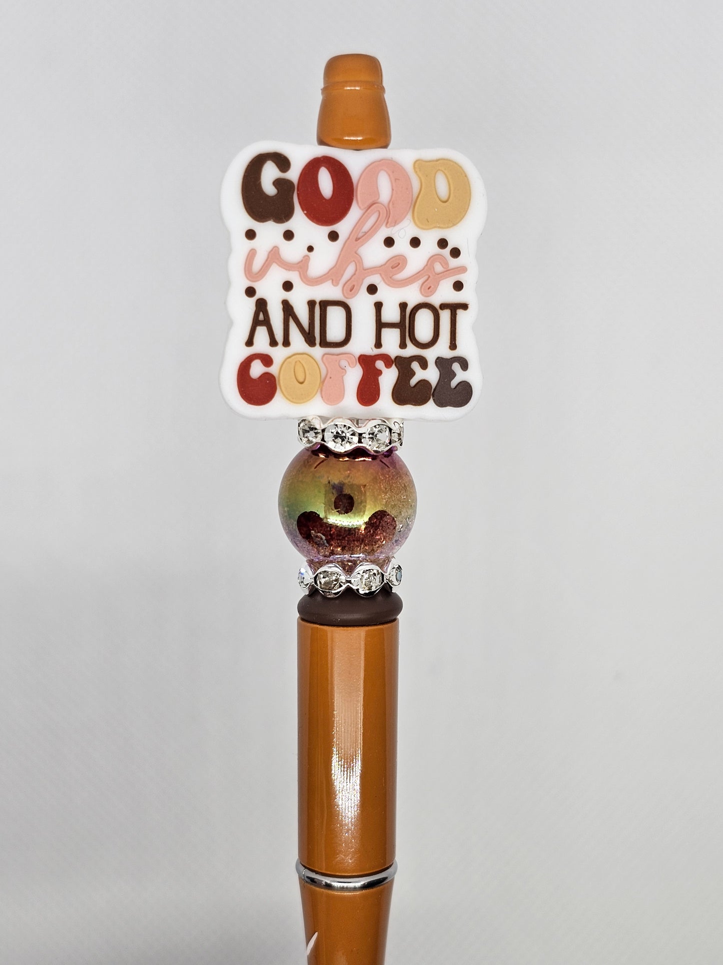 Good Vibes, Hot Coffee Beaded Pen
