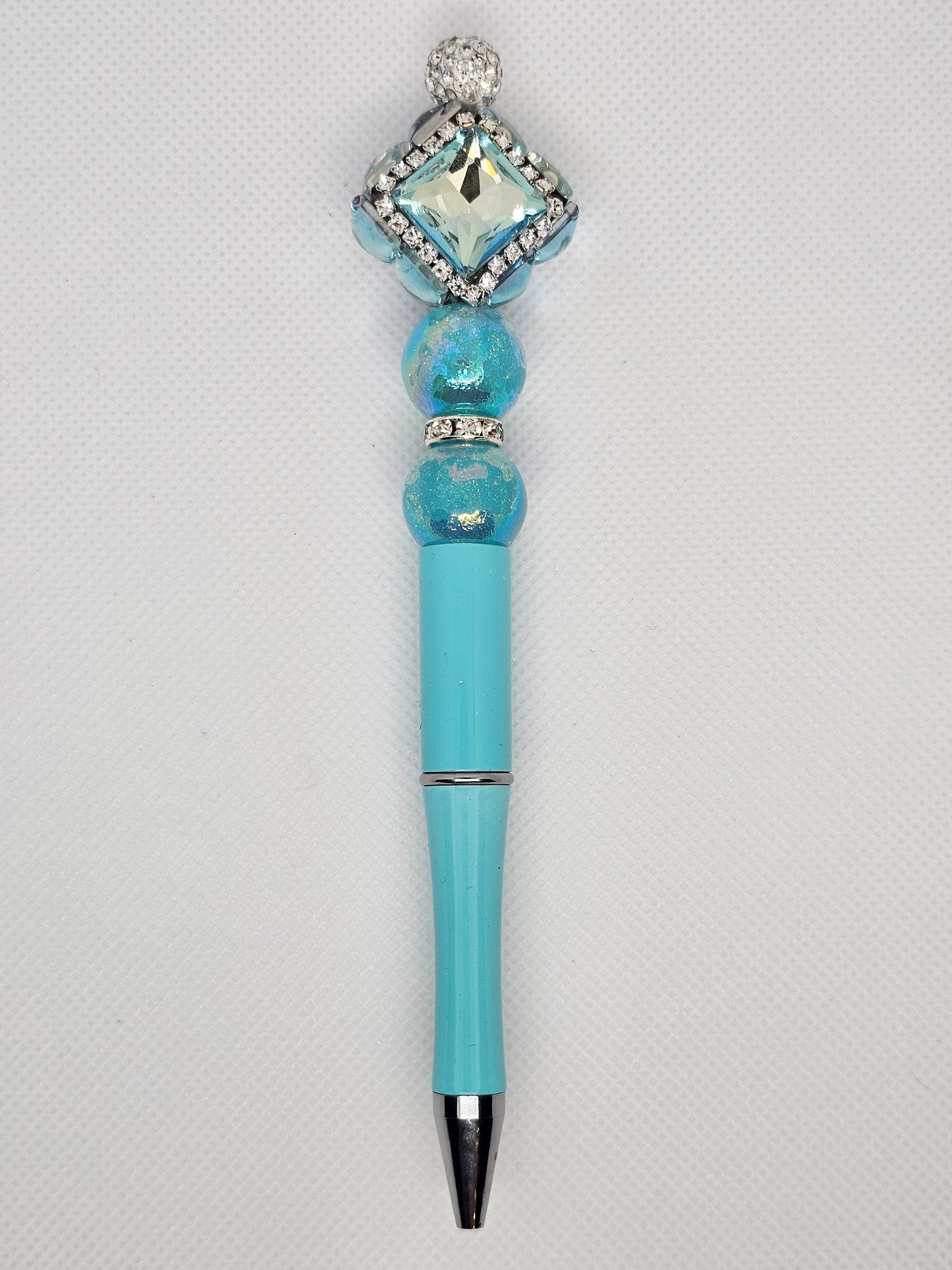 Fancy Tiffany Blue / Turquoise Bling Pen