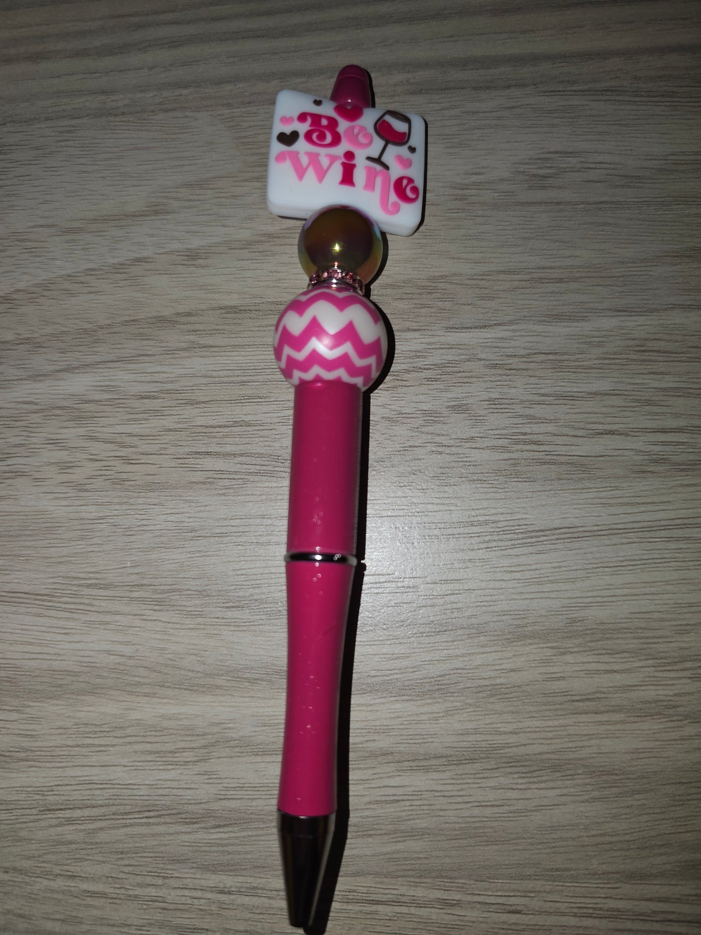 Be-Wine Pink Zig Zag Pen