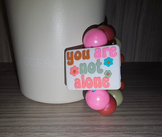 Not Alone Cup Charm