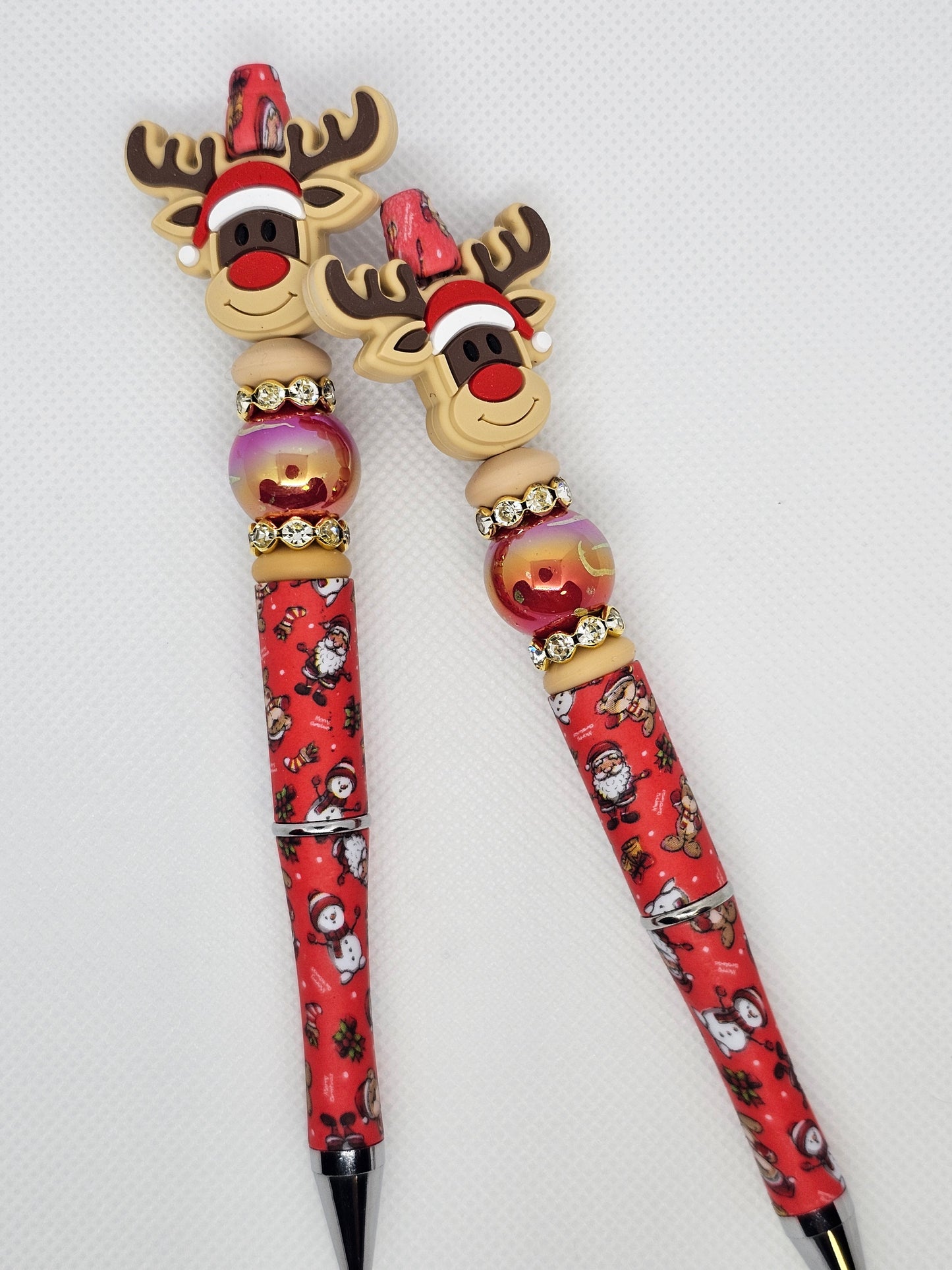 Rudolph Beaded Pen