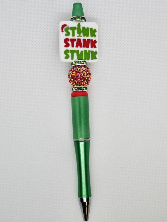 Stink Stank Stunk Beaded Pen